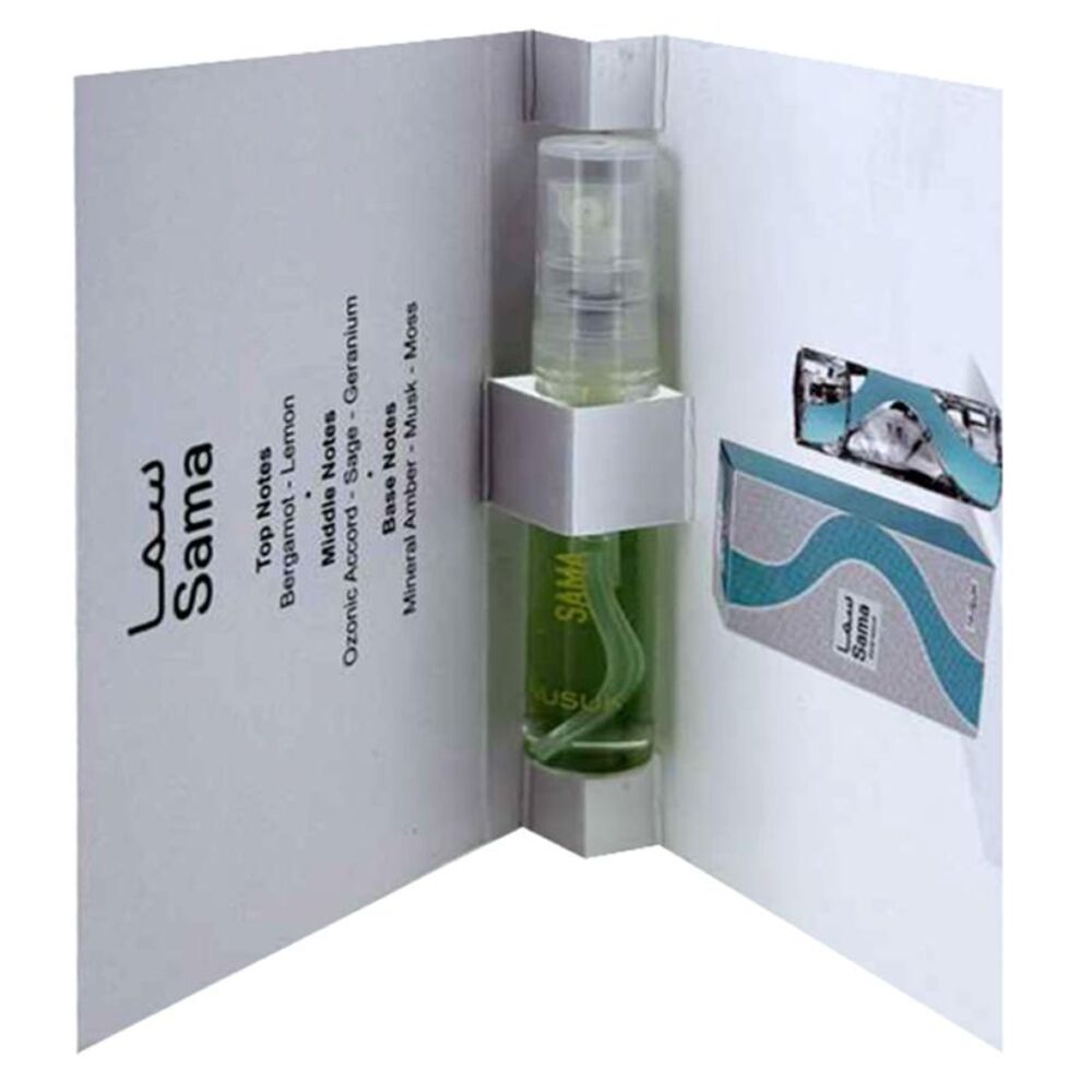 Nusuk Sama Eau de Parfum EDP Vial Spray for Unisex 3 ml - New